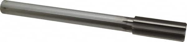 Made in USA - 1-1/8" High Speed Steel 8 Flute Chucking Reamer - Eagle Tool & Supply