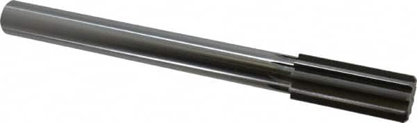 Made in USA - 1-1/4" High Speed Steel 10 Flute Chucking Reamer - Eagle Tool & Supply