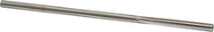 Made in USA - #1 High Speed Steel 6 Flute Chucking Reamer - Straight Flute, 0.2173" Straight Shank, 1-1/2" Flute Length, 6" OAL - Eagle Tool & Supply