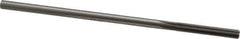 Made in USA - #9 High Speed Steel 6 Flute Chucking Reamer - Straight Flute, 0.1895" Straight Shank, 1-1/4" Flute Length, 5" OAL - Eagle Tool & Supply