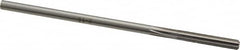Made in USA - #12 High Speed Steel 6 Flute Chucking Reamer - Eagle Tool & Supply