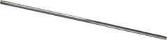 Made in USA - #64 High Speed Steel 3 Flute Chucking Reamer - Straight Flute, 0.036" Straight Shank, 1/2" Flute Length, 1-1/2" OAL - Eagle Tool & Supply