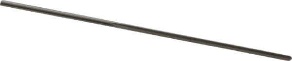 Made in USA - #75 High Speed Steel 3 Flute Chucking Reamer - Straight Flute, 0.021" Straight Shank, 1/2" Flute Length, 1" OAL - Eagle Tool & Supply