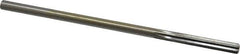 Made in USA - Letter G High Speed Steel 6 Flute Chucking Reamer - Straight Flute, 1/4" Straight Shank, 1-1/2" Flute Length, 6" OAL - Eagle Tool & Supply