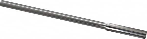 Made in USA - Letter V High Speed Steel 6 Flute Chucking Reamer - Eagle Tool & Supply