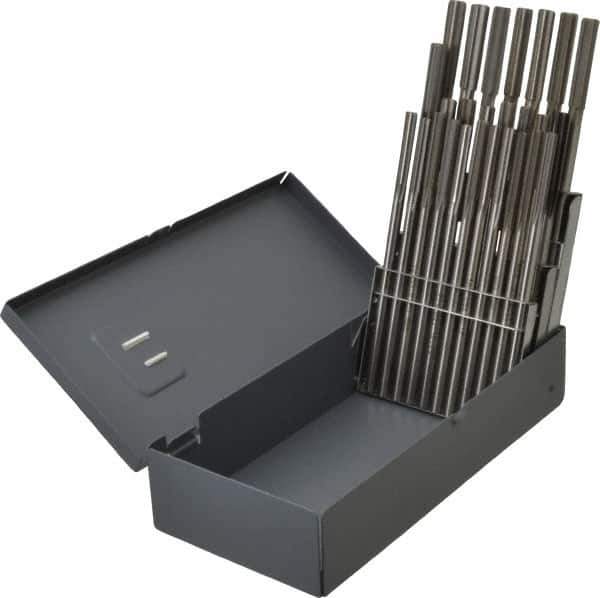 Made in USA - A to Z, Chucking Reamer Set - Straight Flute, Right Hand Cut, 26 Pieces - Eagle Tool & Supply