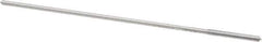 Made in USA - 1.5mm High Speed Steel 4 Flute Chucking Reamer - Straight Flute, 0.051" Straight Shank, 1/2" Flute Length, 2-1/2" OAL - Eagle Tool & Supply