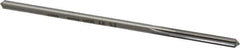 Made in USA - 4mm High Speed Steel 6 Flute Chucking Reamer - Straight Flute, 0.151" Straight Shank, 1" Flute Length, 4" OAL - Eagle Tool & Supply