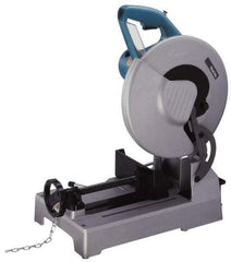 Makita - 12" Blade Diam, 1" Arbor Hole, Miter Metal Chop & Cutoff Saw - 1,300 RPM, 115 Volts, 1 Phase - Eagle Tool & Supply