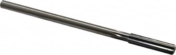Made in USA - 8.5mm High Speed Steel 6 Flute Chucking Reamer - Eagle Tool & Supply