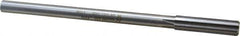 Made in USA - 11mm High Speed Steel 6 Flute Chucking Reamer - Straight Flute, 0.373" Straight Shank, 1-3/4" Flute Length, 7" OAL - Eagle Tool & Supply