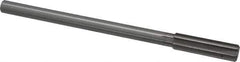 Made in USA - 14mm High Speed Steel 8 Flute Chucking Reamer - Straight Flute, 0.4355" Straight Shank, 2" Flute Length, 8" OAL - Eagle Tool & Supply