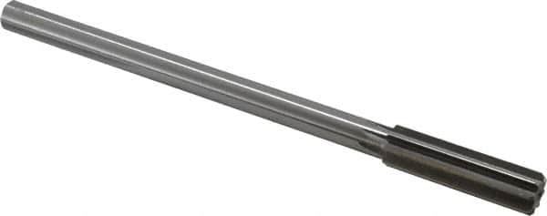 Made in USA - 14.5mm High Speed Steel 8 Flute Chucking Reamer - Eagle Tool & Supply