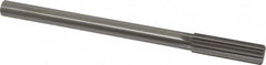 Made in USA - 17mm High Speed Steel 8 Flute Chucking Reamer - Eagle Tool & Supply