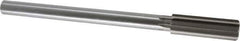 Made in USA - 20.5mm High Speed Steel 8 Flute Chucking Reamer - Straight Flute, 5/8" Straight Shank, 2-1/2" Flute Length, 9-1/2" OAL - Eagle Tool & Supply