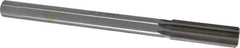 Made in USA - 21.5mm High Speed Steel 8 Flute Chucking Reamer - Straight Flute, 3/4" Straight Shank, 2-5/8" Flute Length, 10" OAL - Eagle Tool & Supply