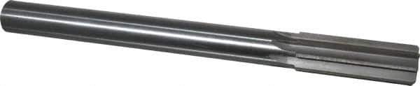 Made in USA - 25mm High Speed Steel 8 Flute Chucking Reamer - Straight Flute, 7/8" Straight Shank, 2-3/4" Flute Length, 10-1/2" OAL - Eagle Tool & Supply