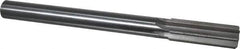 Made in USA - 25mm High Speed Steel 8 Flute Chucking Reamer - Straight Flute, 7/8" Straight Shank, 2-3/4" Flute Length, 10-1/2" OAL - Eagle Tool & Supply