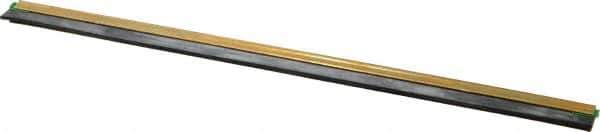 Unger - 14" Rubber Blade Window Washer/Squeegee - Black, Brass Holder - Eagle Tool & Supply