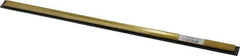 Unger - 16" Rubber Blade Window Washer/Squeegee - Black, Brass Holder - Eagle Tool & Supply