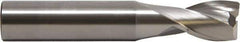 M.A. Ford - 18mm, 2 Flute, Single End, Solid Carbide, 0.75mm Corner Radius End Mill - 127mm OAL, 30° Helix, Right Hand Flute, 20mm LOC, Right Hand Cut - Eagle Tool & Supply