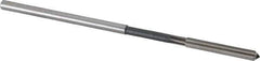 Interstate - 5/32" High Speed Steel Chucking Reamer - Straight Flute, 0.151" Straight Shank, 1" Flute Length, 4" OAL - Eagle Tool & Supply