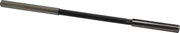 Interstate - 17/64" High Speed Steel Chucking Reamer - Straight Flute, 1/4" Straight Shank, 1-1/2" Flute Length, 6" OAL - Eagle Tool & Supply
