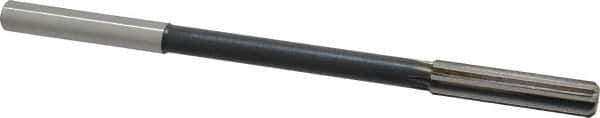 Interstate - 13/32" High Speed Steel Chucking Reamer - Straight Flute, 0.3105" Straight Shank, 1-3/4" Flute Length, 7" OAL - Eagle Tool & Supply