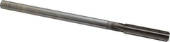 Interstate - 27/64" High Speed Steel Chucking Reamer - Straight Flute, 0.373" Straight Shank, 1-3/4" Flute Length, 7" OAL - Eagle Tool & Supply