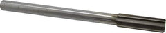 Interstate - 49/64" High Speed Steel Chucking Reamer - Straight Flute, 5/8" Straight Shank, 2-1/2" Flute Length, 9-1/2" OAL - Eagle Tool & Supply