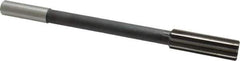 Interstate - 25/32" High Speed Steel Chucking Reamer - Straight Flute, 5/8" Straight Shank, 2-1/2" Flute Length, 9-1/2" OAL - Eagle Tool & Supply