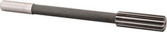 Interstate - 53/64" High Speed Steel Chucking Reamer - Straight Flute, 5/8" Straight Shank, 2-1/2" Flute Length, 9-1/2" OAL - Eagle Tool & Supply