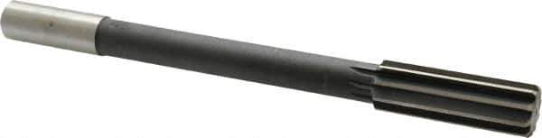 Interstate - 29/32" High Speed Steel Chucking Reamer - Straight Flute, 3/4" Straight Shank, 2-5/8" Flute Length, 10" OAL - Eagle Tool & Supply