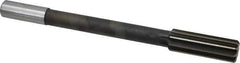 Interstate - 59/64" High Speed Steel Chucking Reamer - Straight Flute, 3/4" Straight Shank, 2-5/8" Flute Length, 10" OAL - Eagle Tool & Supply