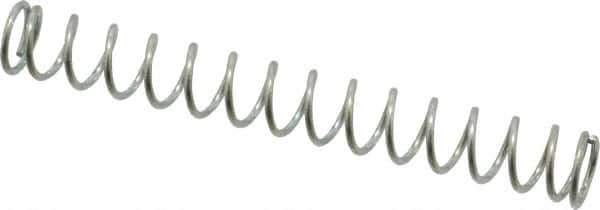 Gardner Spring - 1/4" OD, 0.0286" Wire, Utility Compression Springs Spring - 4.86 Lb Spring Rating - Eagle Tool & Supply