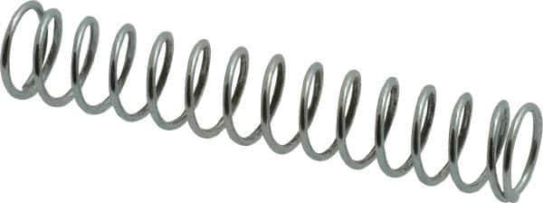 Gardner Spring - 5/16" OD, 0.0286" Wire, Utility Compression Springs Spring - 3.17 Lb Spring Rating - Eagle Tool & Supply