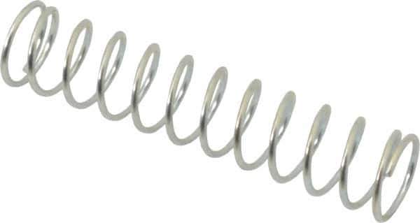 Gardner Spring - 0.435" OD, 0.034" Wire, Utility Compression Springs Spring - 2.21 Lb Spring Rating - Eagle Tool & Supply