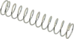 Gardner Spring - 0.435" OD, 0.034" Wire, Utility Compression Springs Spring - 2.21 Lb Spring Rating - Eagle Tool & Supply