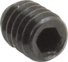 Value Collection - #8-32 UNC, 1/4" OAL, Cone Point Set Screw - Grade 8 Alloy Steel, 5/64" Key - Eagle Tool & Supply
