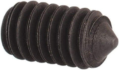 Value Collection - #8-32 UNC, 5/16" OAL, Cone Point Set Screw - Grade 8 Alloy Steel, 5/64" Key - Eagle Tool & Supply
