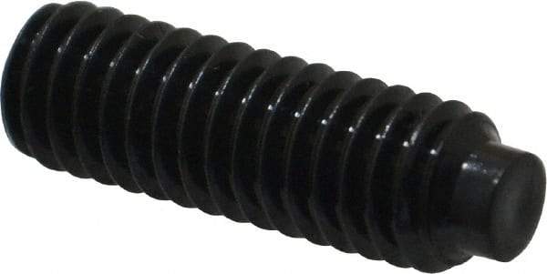 Value Collection - 5/16-18 UNC, 1" OAL, Half Dog Point Set Screw - Grade 8 Alloy Steel, 5/32" Key - Eagle Tool & Supply