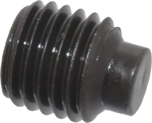 Value Collection - 5/16-24 UNF, 3/8" OAL, Half Dog Point Set Screw - Grade 8 Alloy Steel, 5/32" Key - Eagle Tool & Supply