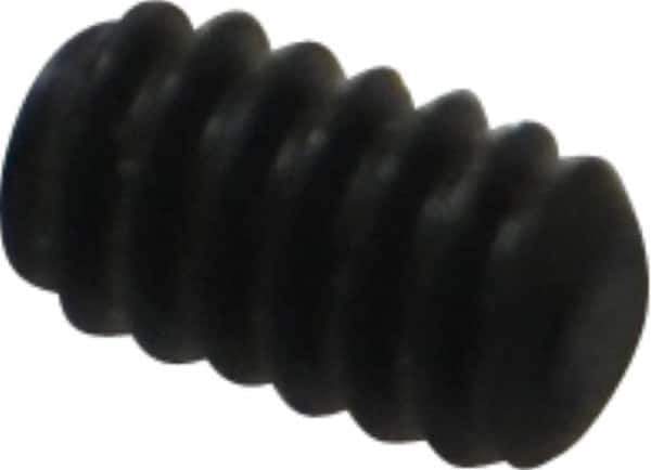 Value Collection - #4-40 UNC, 3/16" OAL, Flat Point Set Screw - Grade 8 Alloy Steel, 0.05" Key - Eagle Tool & Supply