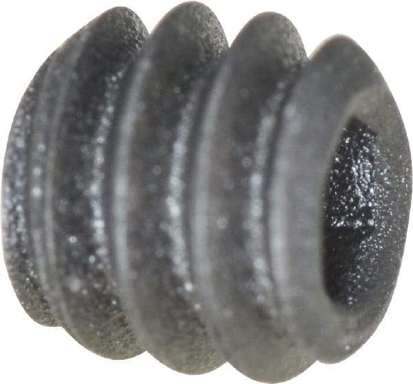 Value Collection - #6-32 UNC, 1/8" OAL, Flat Point Set Screw - Grade 8 Alloy Steel, 1/16" Key - Eagle Tool & Supply