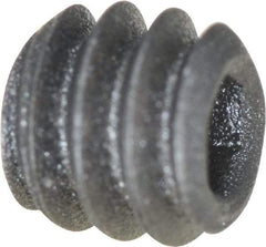 Value Collection - #6-32 UNC, 1/8" OAL, Flat Point Set Screw - Grade 8 Alloy Steel, 1/16" Key - Eagle Tool & Supply