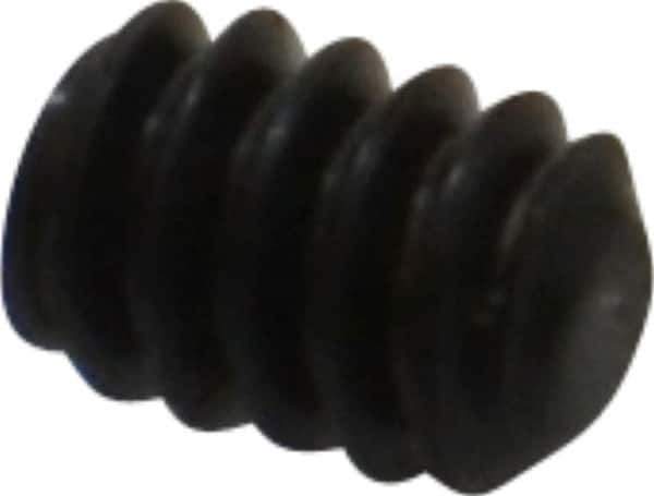 Value Collection - #6-32 UNC, 3/16" OAL, Flat Point Set Screw - Grade 8 Alloy Steel, 1/16" Key - Eagle Tool & Supply