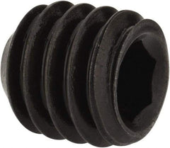 Value Collection - 5/16-18 UNC, 5/16" OAL, Flat Point Set Screw - Grade 8 Alloy Steel, 5/32" Key - Eagle Tool & Supply