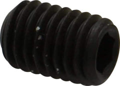 Value Collection - 1/2-13 UNC, 3/4" OAL, Flat Point Set Screw - Grade 8 Alloy Steel, 1/4" Key - Eagle Tool & Supply