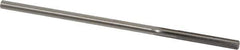 Interstate - #1 High Speed Steel Chucking Reamer - Straight Flute, 0.2173" Straight Shank, 1-1/2" Flute Length, 6" OAL - Eagle Tool & Supply