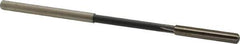 Interstate - #4 High Speed Steel Chucking Reamer - Straight Flute, 0.2016" Straight Shank, 1-1/4" Flute Length, 5" OAL - Eagle Tool & Supply